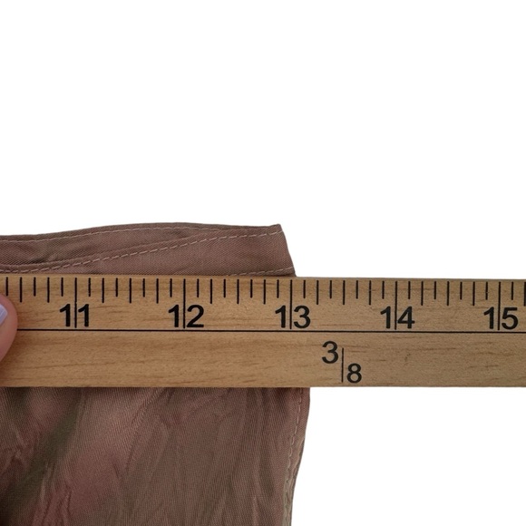 Hanna for La Journee Steampunk Whimsygoth Ruched Crinkle Maxi Skirt Size 2 Small - Picture 8 of 10